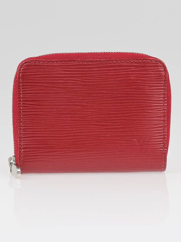 Louis Vuitton Rubis Epi Leather Zippy Coin Purse