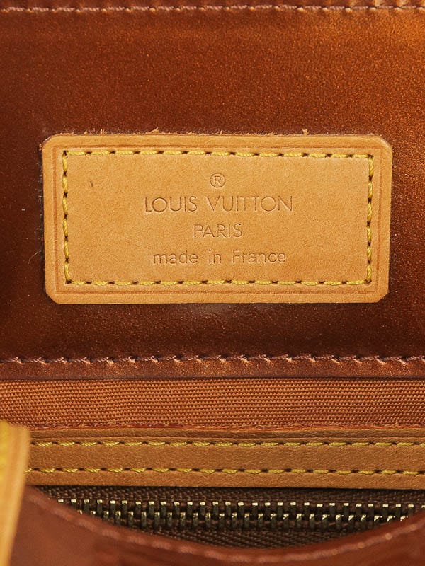 Louis Vuitton Monogram Vernis Bronze Reade PM Tote 1LVS823K