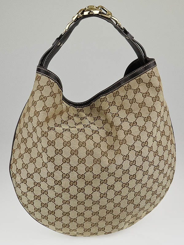 Gucci Beige/Ebony GG Supreme Canvas LOVE Compact Flap Wallet - Yoogi's  Closet