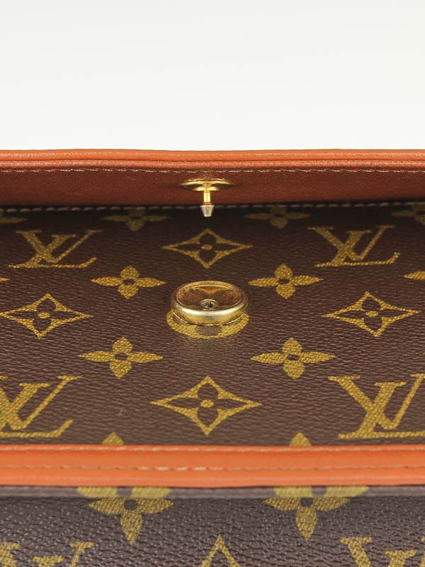 Vintage Louis Vuitton Monogram Pochette Dame GM Clutch Bag 872TH