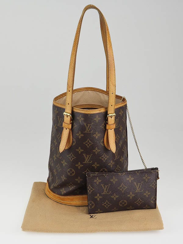 なっぴ　Louis Vuittonバケツバック Louis Vuitton Monogram Canvas Petit Bucket Bag w/ Accessories