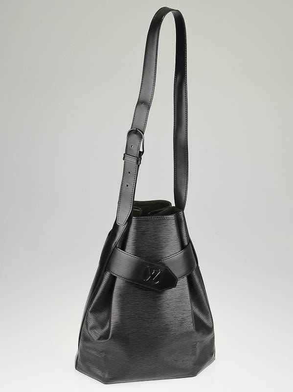 Louis Vuitton Black Epi Leather Sac D'Epaule Bag - Yoogi's Closet