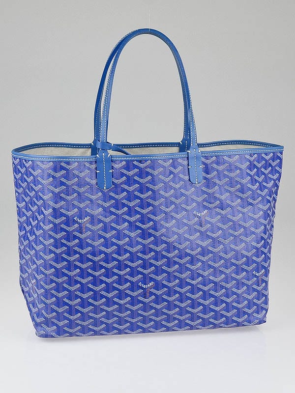 Goyard, Bags, Goyard Louis Pm Tote Bag In Blue