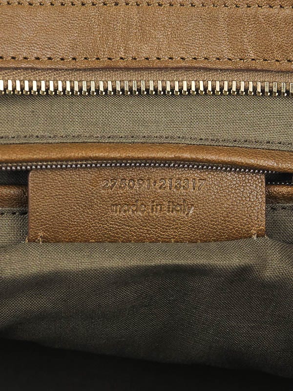 Chyc leather handbag Yves Saint Laurent Grey in Leather - 22411567