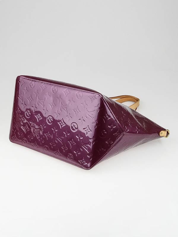 Louis Vuitton Violette Monogram Vernis Bellevue PM Bag - Yoogi's