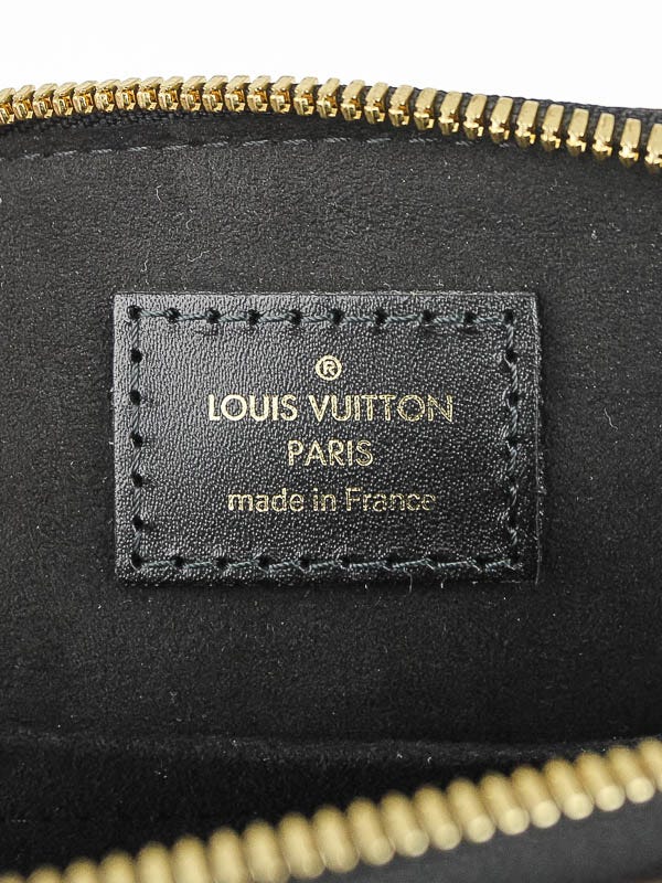 Louis Vuitton Black Sequin Monogram Eclipse Alma 50lk518s