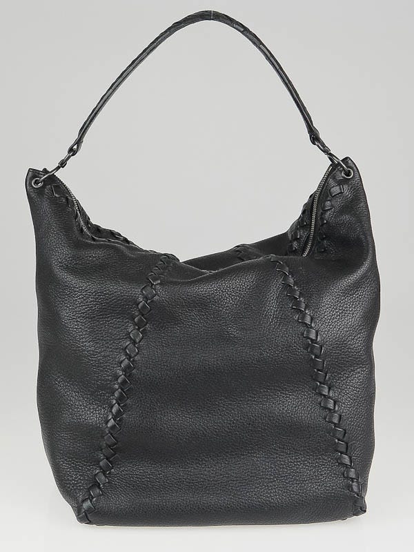 Bottega Veneta Cervo Leather Loop Hobo Bag