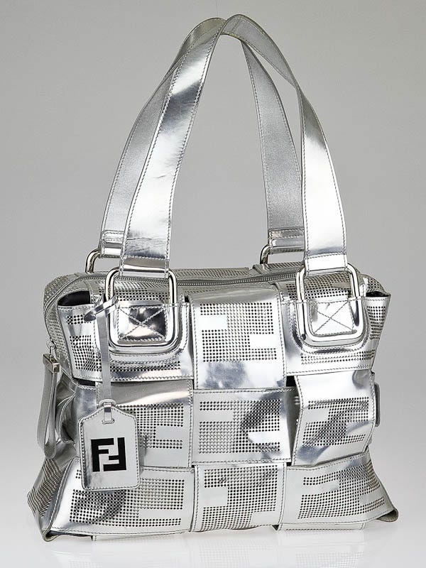 Fendi hot sale metallic bag