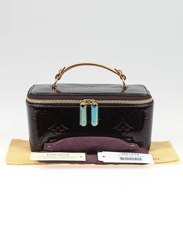 Louis Vuitton Amarante Monogram Vernis Jewel Case | Yoogi's Closet