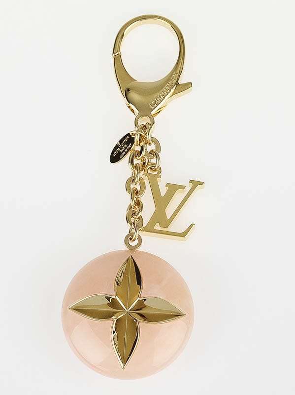 Louis Vuitton Goldtone Metal Eclipse Key Holder and Bag Charm - Yoogi's  Closet