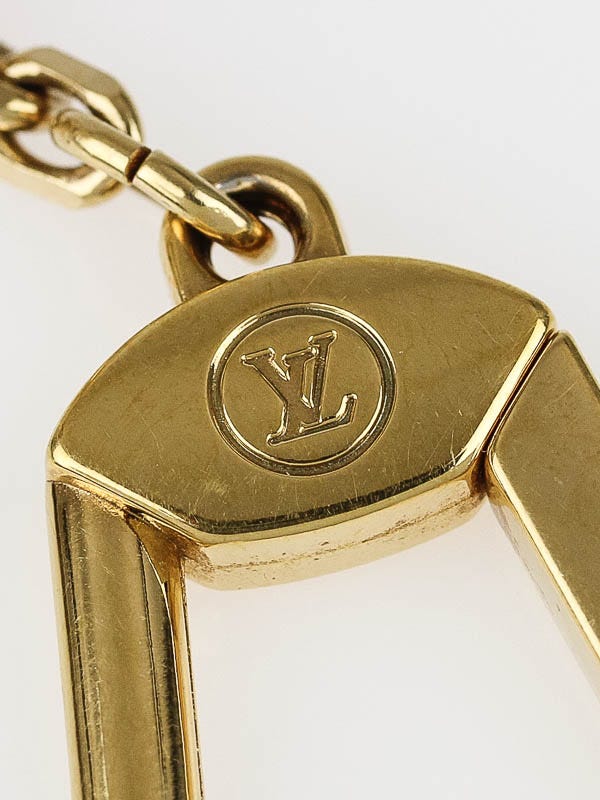Louis Vuitton Clear/Gold Resin Monogram Inclusion Hoop Earrings - Yoogi's  Closet