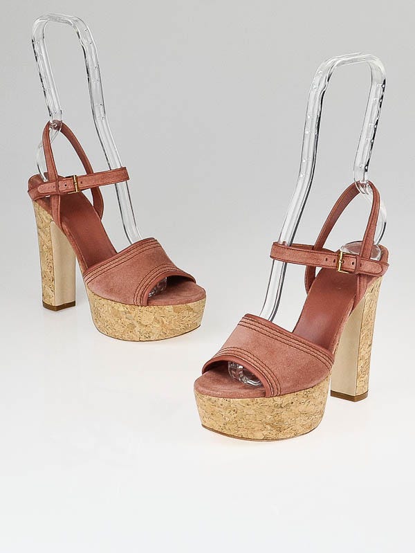 PUCCI Cork Platform Sole Sandals - Farfetch