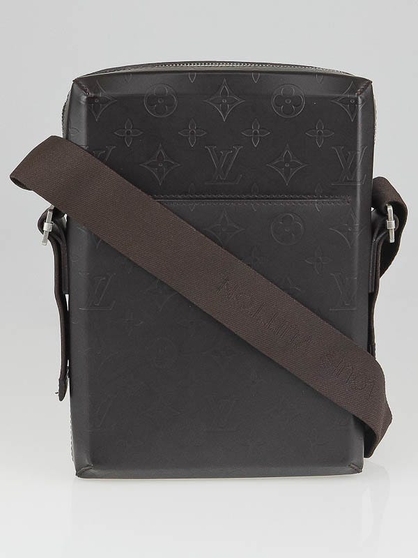 Louis Vuitton, Bags, Louis Vuitton Steve Dark Brown Monogram Glace Bag