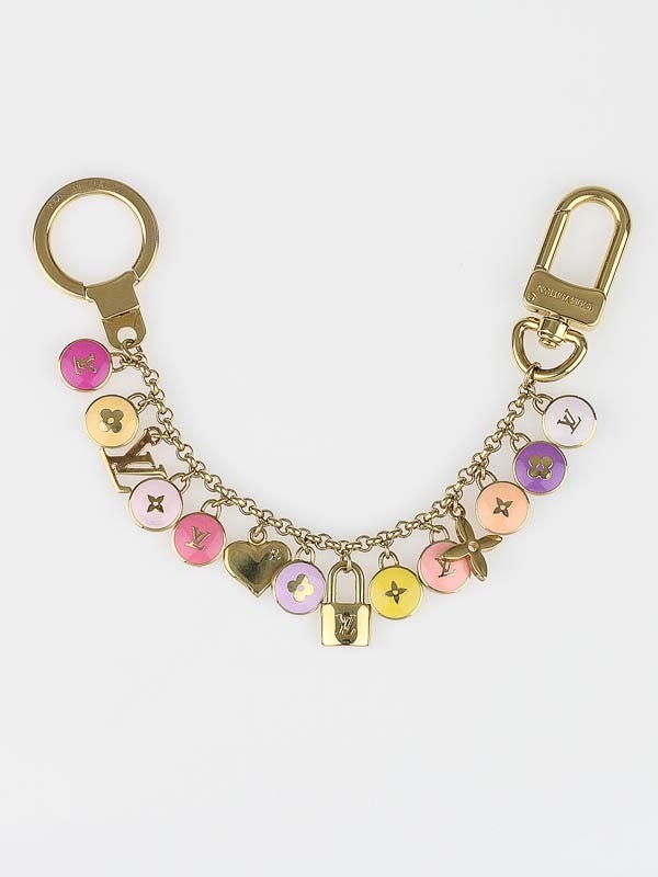 Louis Vuitton Multicolore Pastilles Key Chain and Bag Charm