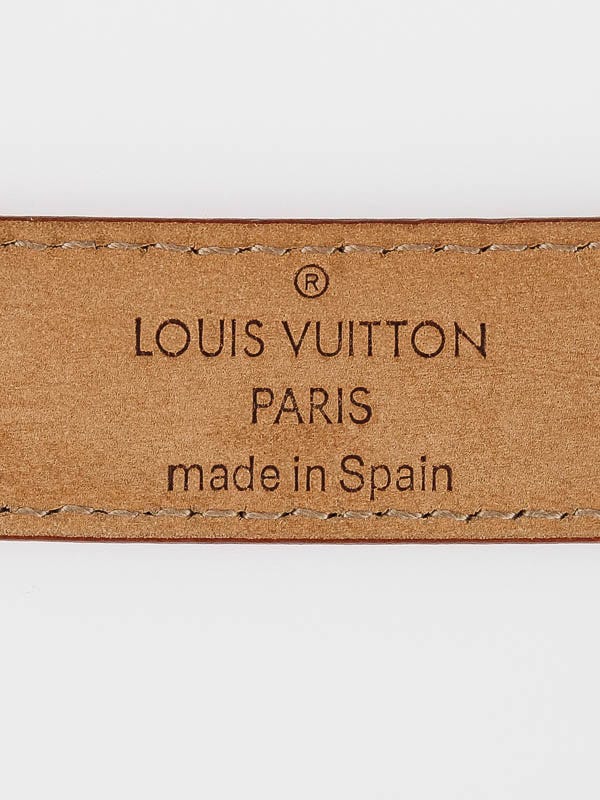 Louis Vuitton Pink Monogram Canvas Belt Size 70/28 | Yoogi display picture 1