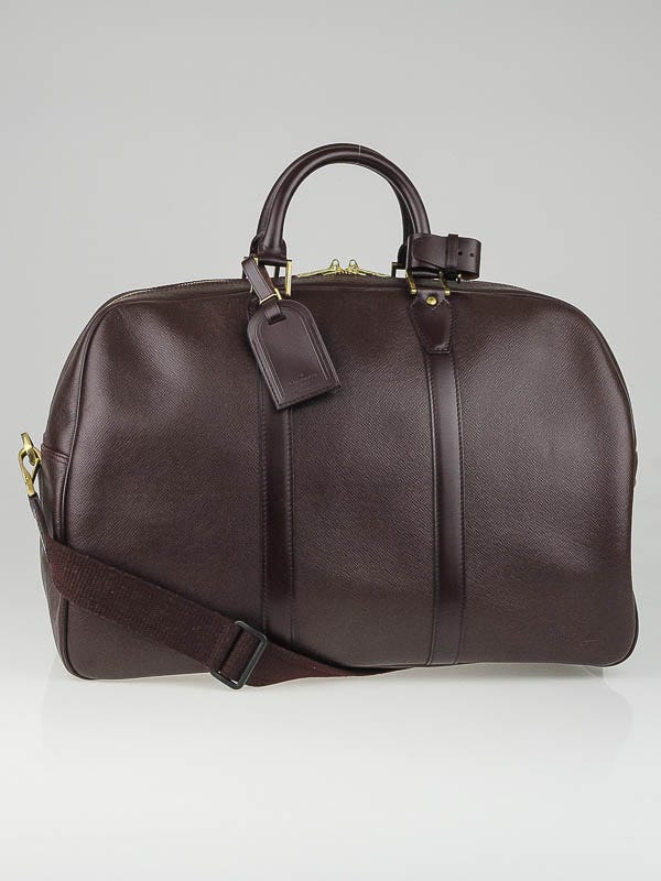 Louis Vuitton Vintage Louis Vuitton Kendall PM Burgundy Taiga Leather