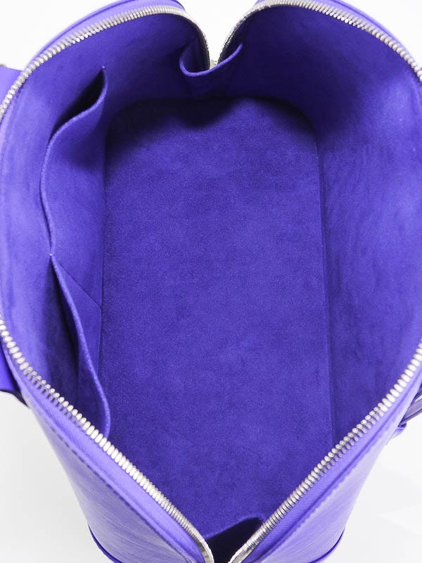 Louis Vuitton, Bags, Louis Vuitton Figue Purple Epi Leather Alma Gm  Satchel Bag