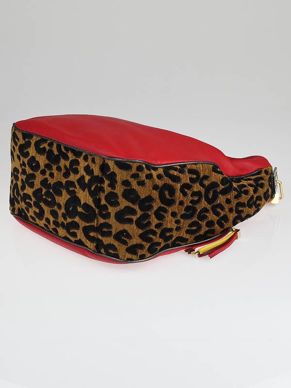 Louis Vuitton Limited Edition Rouge Leather Safari Flight Bag