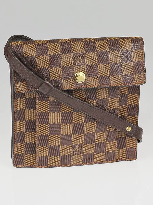 Louis+Vuitton+Pimlico+Shoulder+Bag+Brown+Canvas for sale online