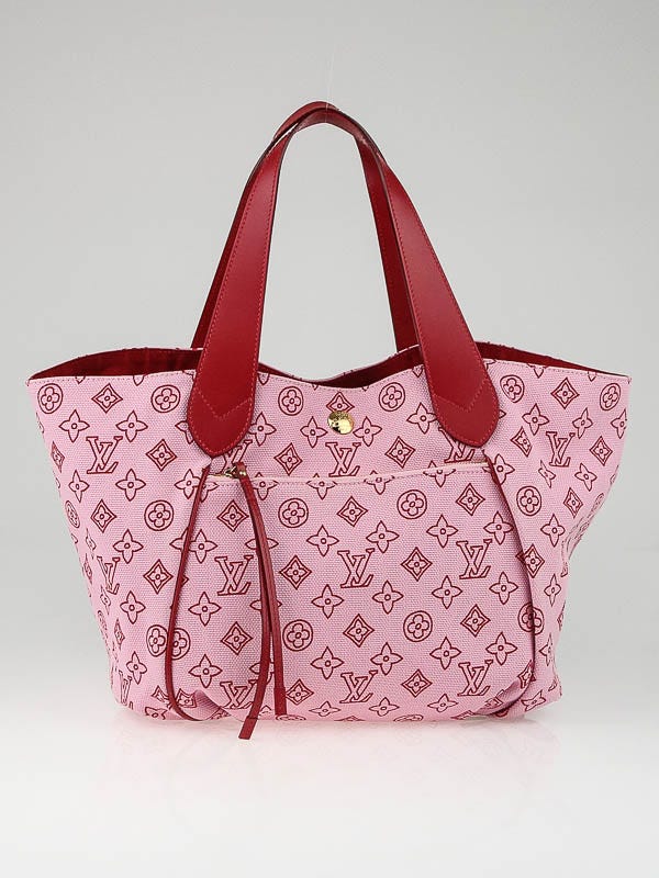 Louis Vuitton Limited Edition Red Canvas Cabas Ipanema PM Bag - Yoogi's  Closet