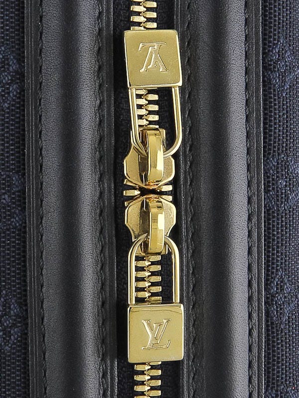 Louis Vuitton Navy Monogram Mini Lin Josephine Bandouliere Speedy with  Strap 860708R