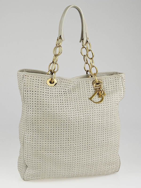 Christian dior 2024 woven bag