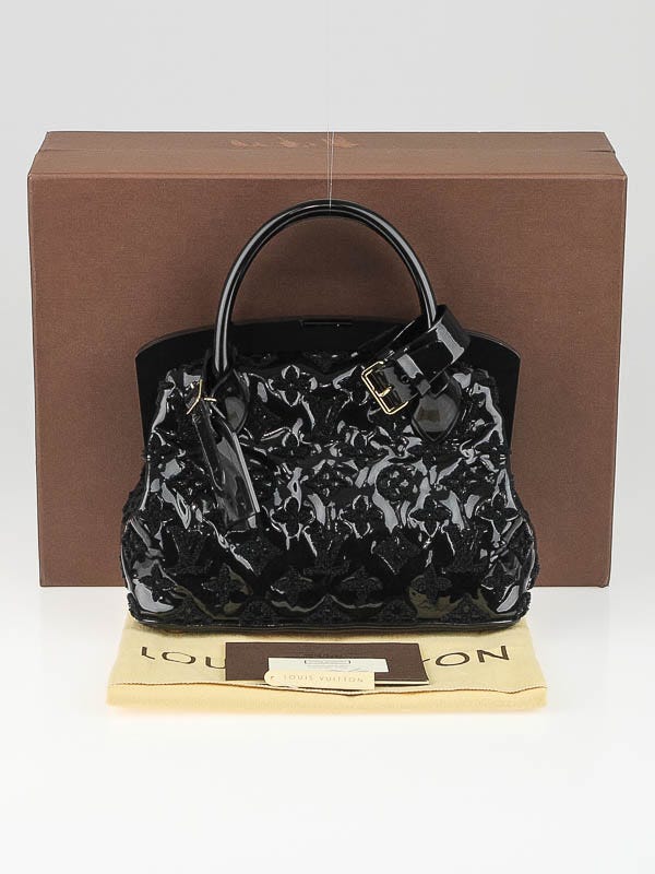 Louis Vuitton Limited Edition Black Monogram Fascination Lock BB Frame Bag  - Yoogi's Closet