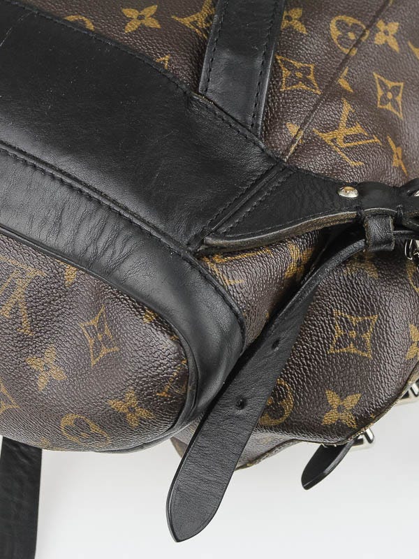 Louis Vuitton Monogram Macassar Canvas Christopher MM Backpack For Sale at  1stDibs