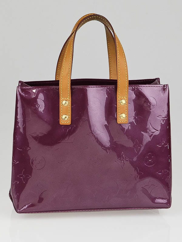 Louis Vuitton Purple Monogram Vernis Leather Reade Pm