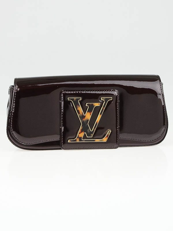 Louis Vuitton Amarante Patent Leather Pochette Sobe Clutch Bag - Yoogi's  Closet
