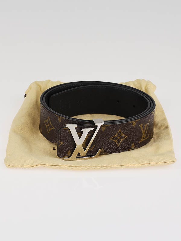 Louis Vuitton Monogram Canvas LV Initiales Belt Reversible Size 95/38 -  Yoogi's Closet
