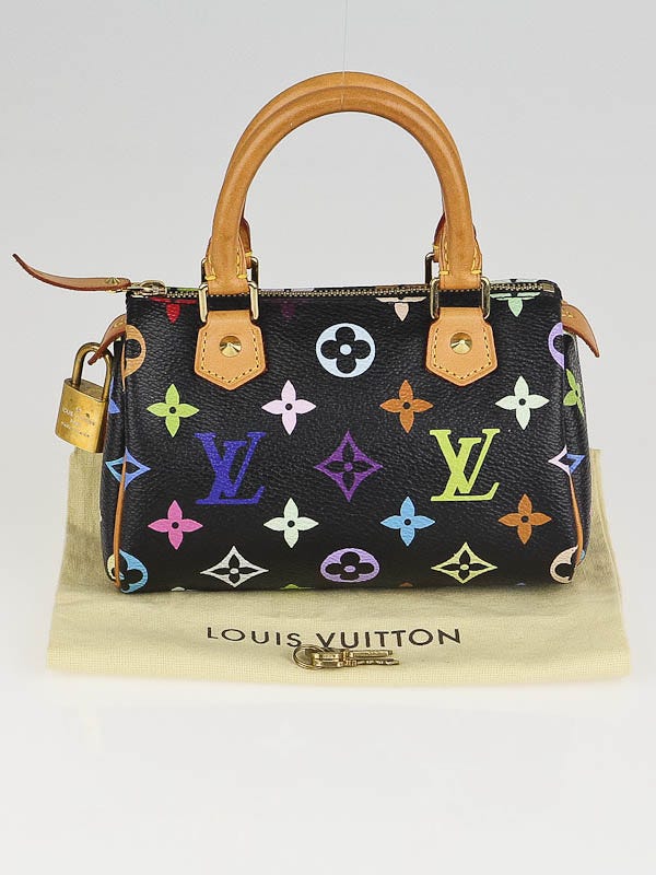 Louis Vuitton x Takashi Murakami Speedy HL Monogram Mini Black Multicolor -  US