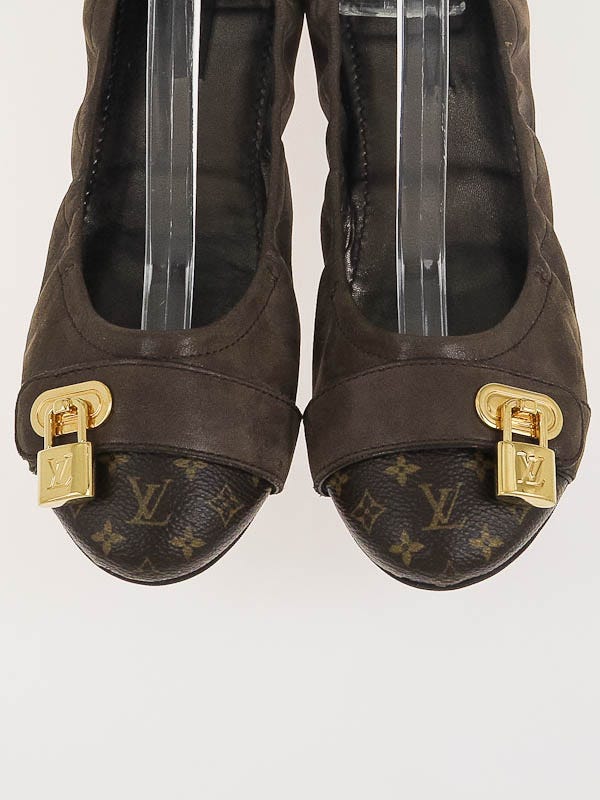 Louis Vuitton Monogram Iridescent Leather Lucky Ballerina - Louis