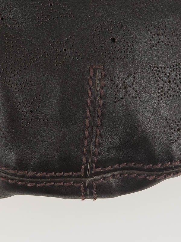 Louis Vuitton Limited Edition Moka Leather Onatah GM Bag - Yoogi's Closet
