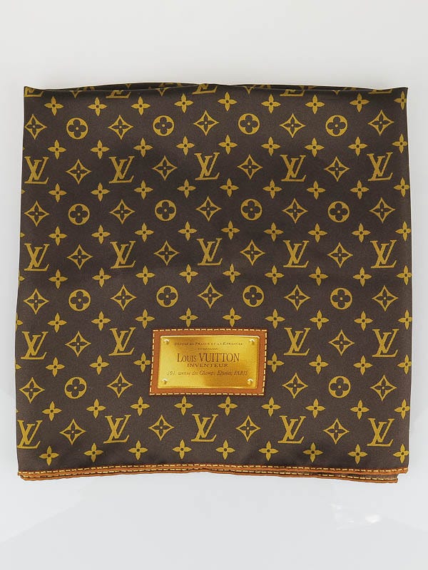 Louis Vuitton Monogram Classic Square Silk Scarf