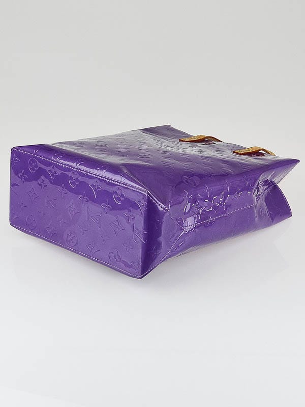Louis Vuitton Purple Monogram Vernis Reade MM Tote Bag - Yoogi's