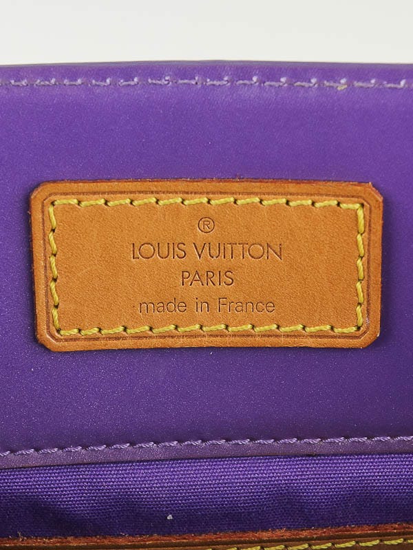 Louis Vuitton Purple Monogram Vernis Reade MM Tote Bag - Yoogi's Closet
