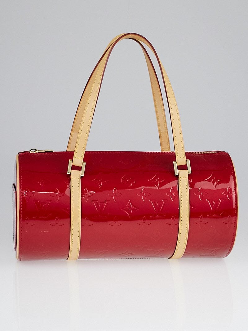 Louis Vuitton Red Monogram Vernis Bedford Leather Patent leather