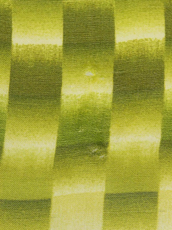 Louis Vuitton Green/Orange Damier Silk Square Scarf | Yoogi's Closet