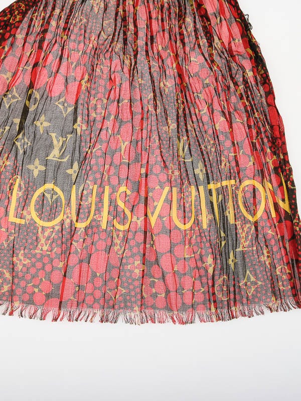 Louis Vuitton, Accessories, Authentic Louis Vuitton Multicolor Cotton  Scarf