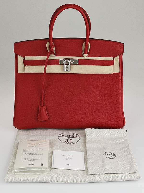 Hermes rouge vif online color