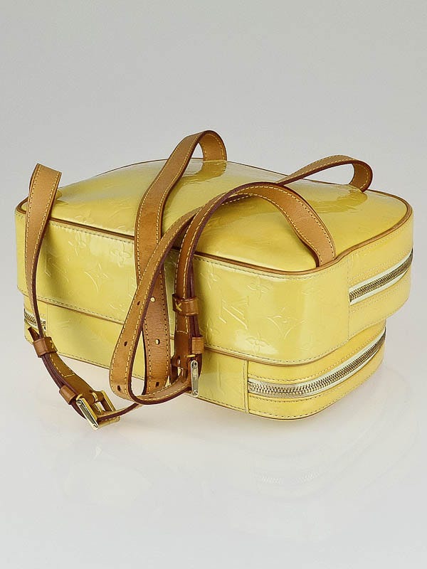 Auth Louis Vuitton Monogram Vernis Murray Backpack Yellow M91040 used Japan