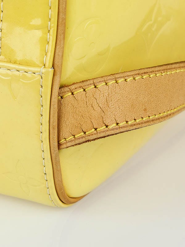 LOUIS VUITTON Vernis Murray backpack Yellow 35591