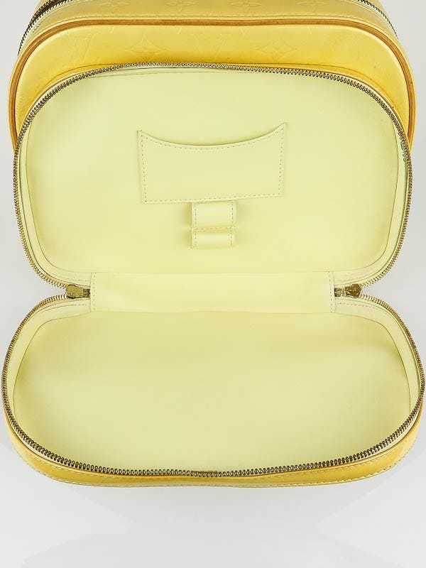 Louis Vuitton Yellow Monogram Vernis Murray Backpack 5LVA101