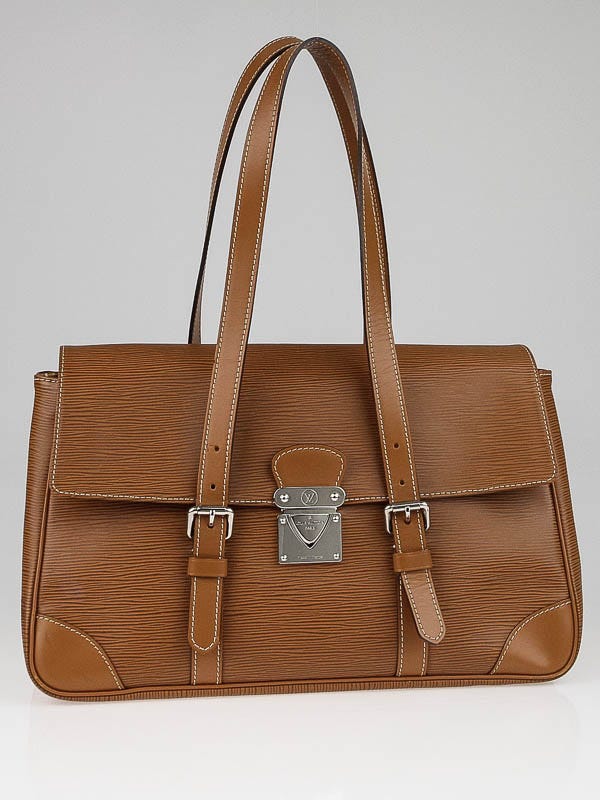 Louis Vuitton Cipango Gold Epi Leather Segur MM Bag