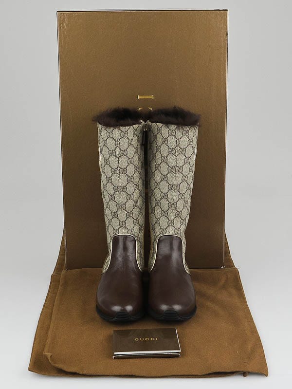 Louis Vuitton - Authenticated Boots - Rabbit Beige for Women, Good Condition