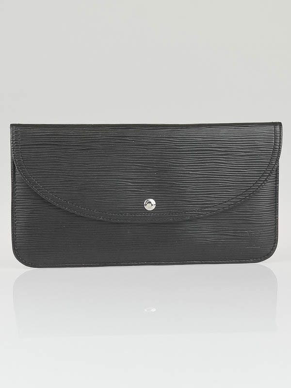 Louis Vuitton Black Epi Leather Pochette Voyage