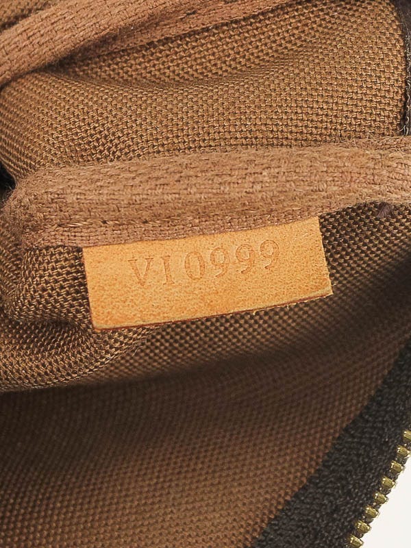 Louis Vuitton 16mm Ebene Smooth Leather Croisette Shoulder Strap - Yoogi's  Closet
