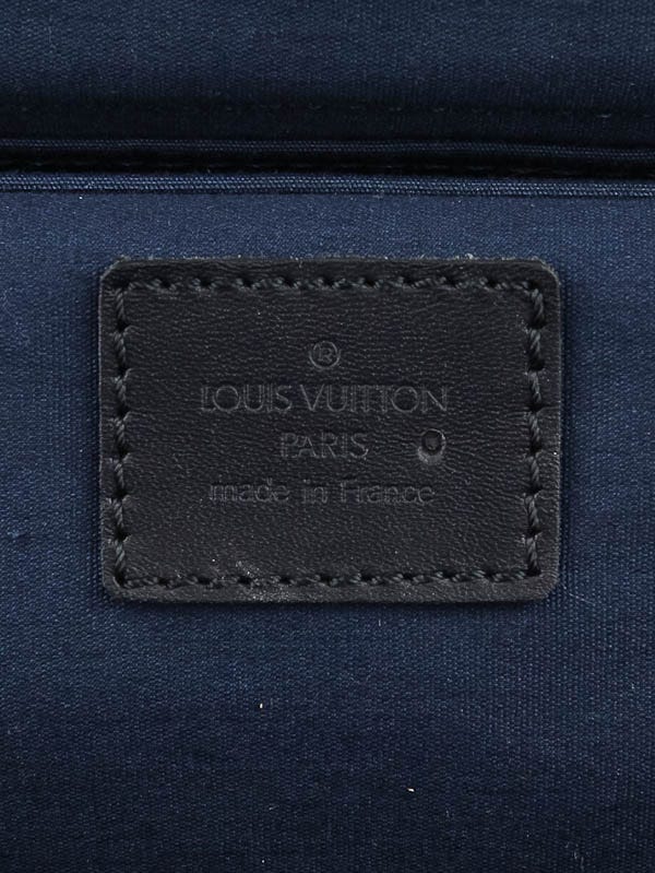 LOUIS VUITTON Mini Lin Sac a Langer Diaper Bag Blue 225639