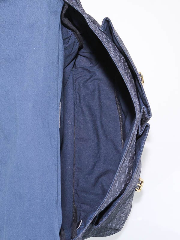 Louis Vuitton Light Blue Monogram Mini Lin Sac A Langer Diaper Bag Louis  Vuitton | The Luxury Closet